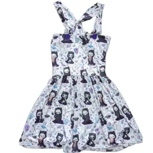 Lil Death Suspender Skirt Dress