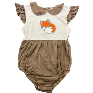Lil Foxy Cotton Collared Bodysuit
