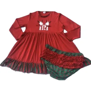 Lil Reindeer Christmas Dress