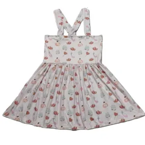 Lil Strawberry Sweeties Suspender Skirt Dress