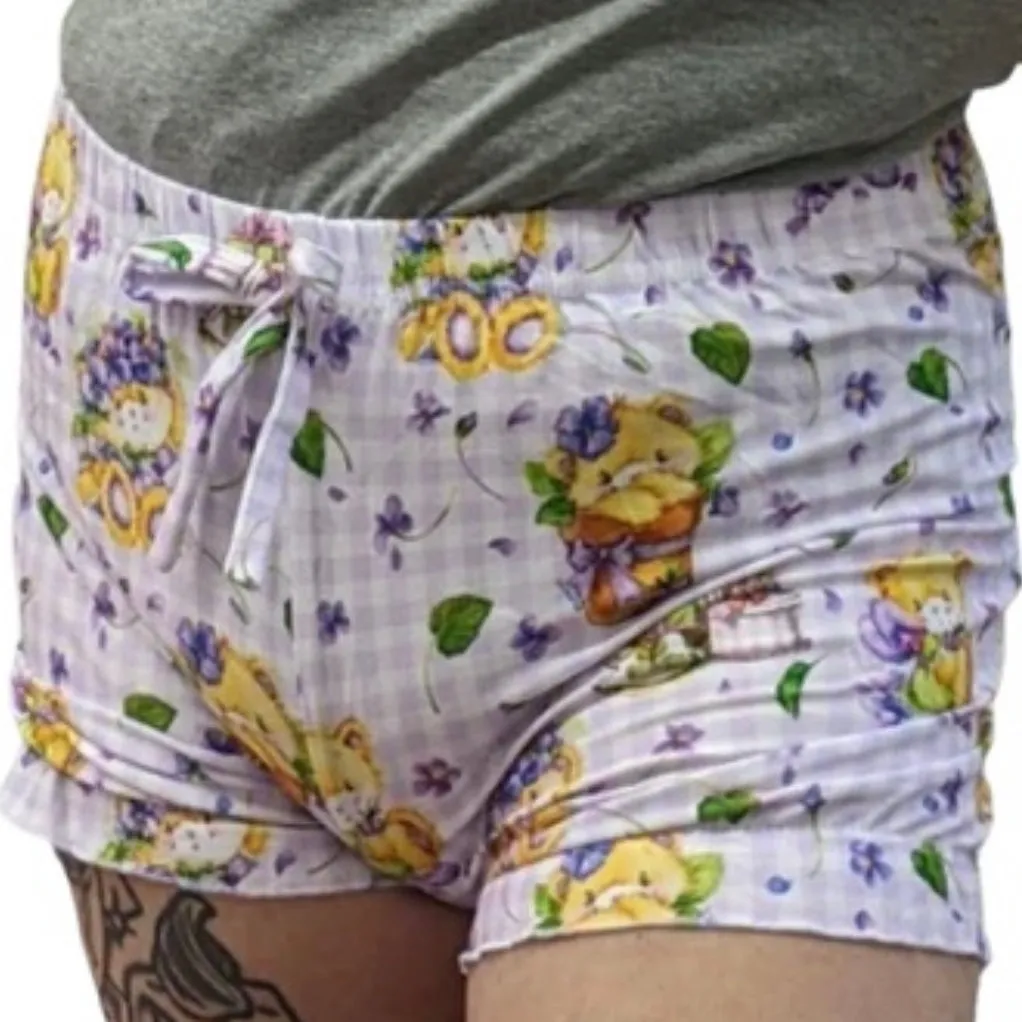 Lilac Spring Bears Bloomer Shorts