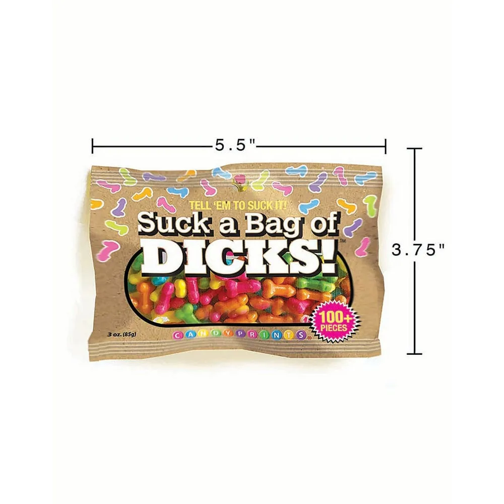 Little Genie Suck a Bag of Dicks Candy