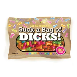 Little Genie Suck a Bag of Dicks Candy