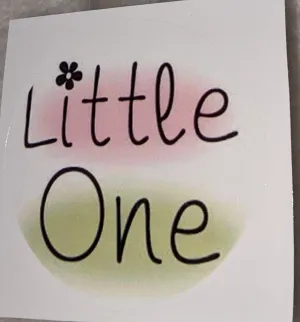 Little One Vinyl Sticker