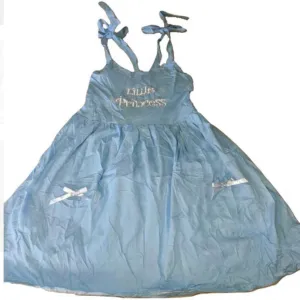 Little Princess Embroidered Halter Dress