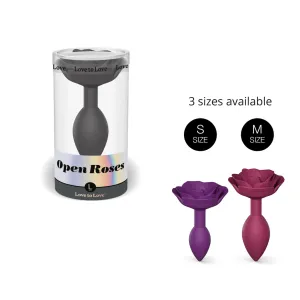 Love To Love Open Roses Anal Plug Large
