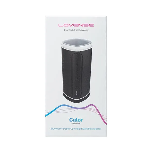 Lovense - Calor App-Controlled Warming Male Masturbator (Black)