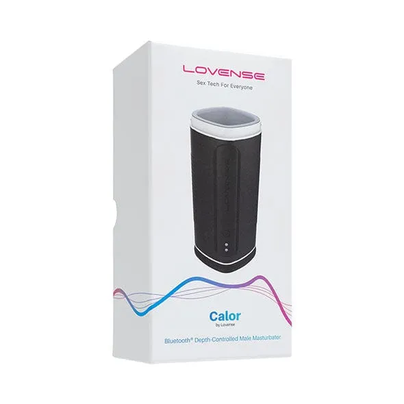 Lovense - Calor App-Controlled Warming Male Masturbator (Black)