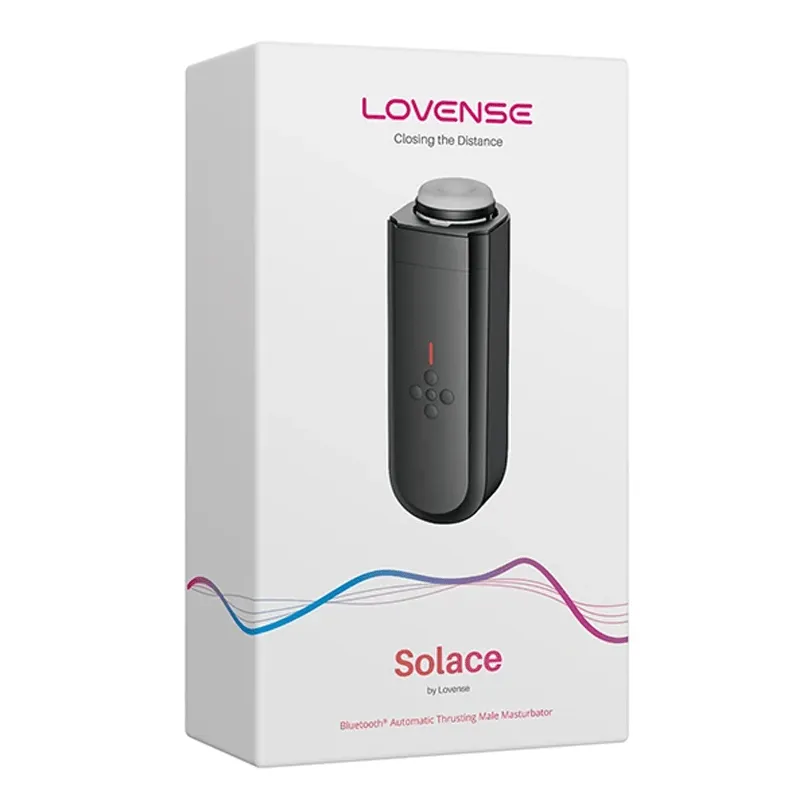 Lovense Solace Bluetooth Automatic Thrusting Male Masturbator