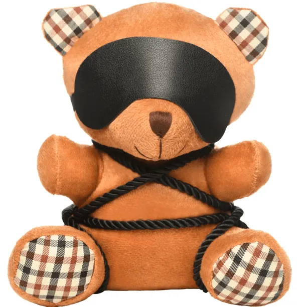 Master Series Rope Bondage Teddy Bear Plush