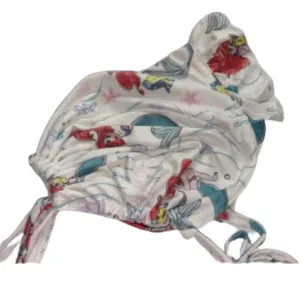Mermaid Princess Adult Baby Bonnet