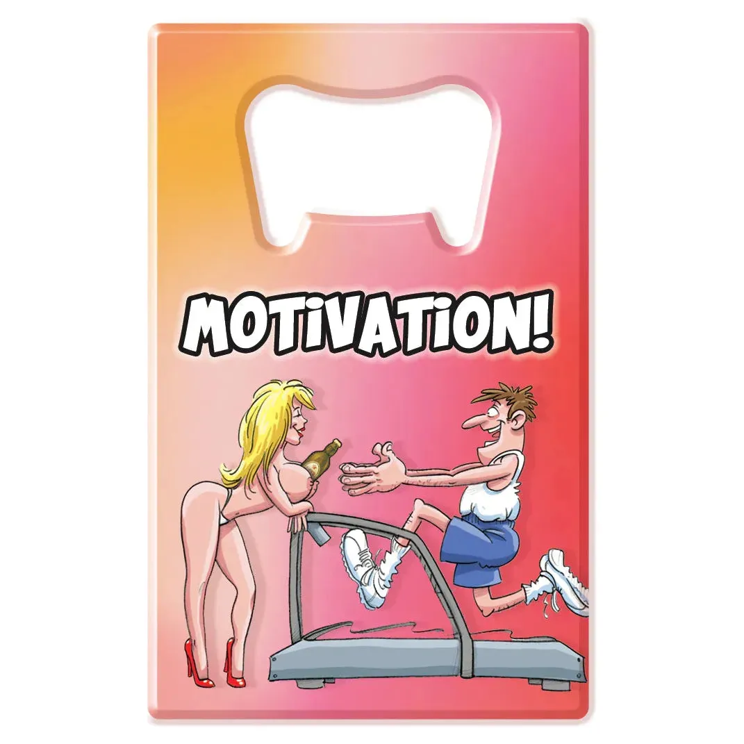 Motivation Bottle Opener by Ozze Creations