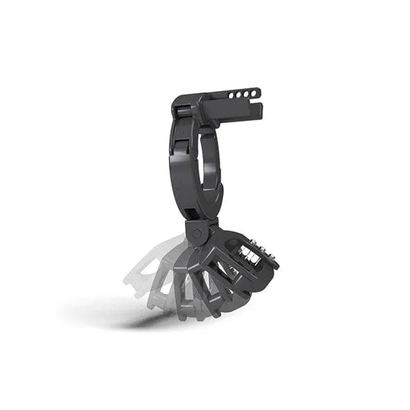 Mystim - Pubic Enemy 3 Chastity Cock Cage  (Clear)