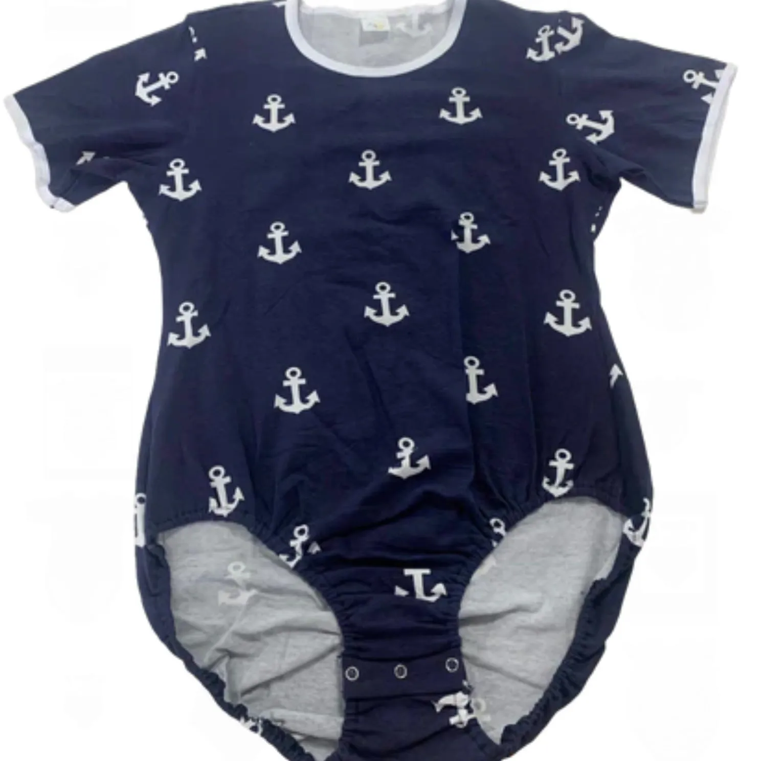 Nautical Cotton Bodysuit
