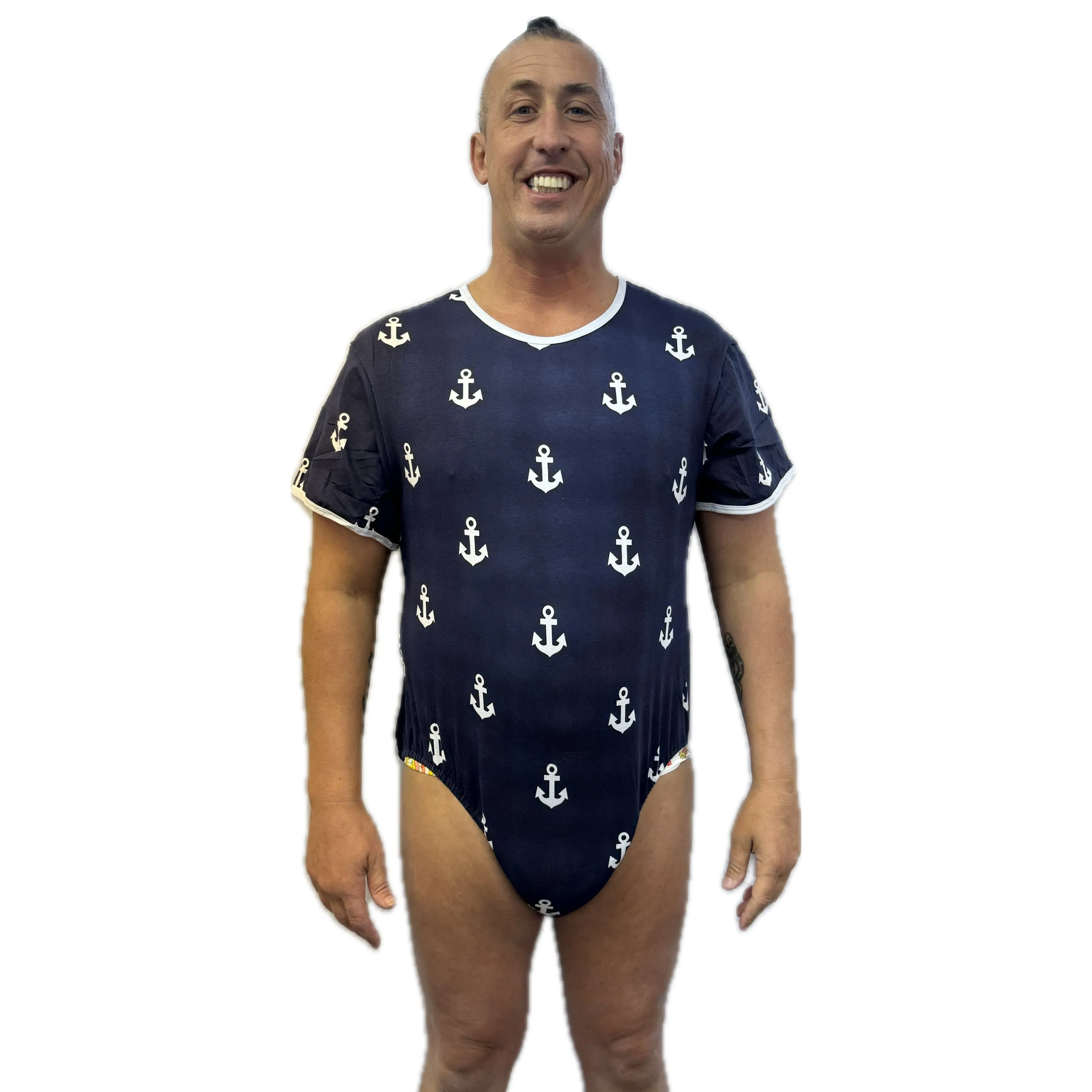 Nautical Cotton Bodysuit