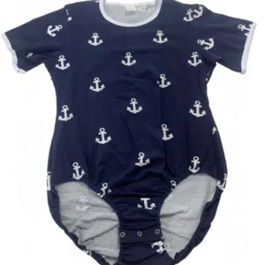 Nautical Cotton Bodysuit