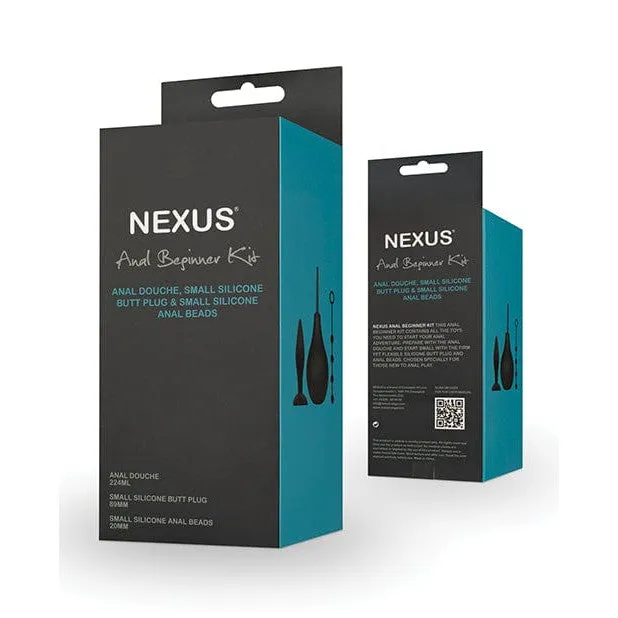 Nexus - Anal Beginner Kit 3 Pieces (Black)