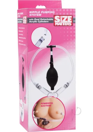Nipple Pumping System W/dual Cylinders