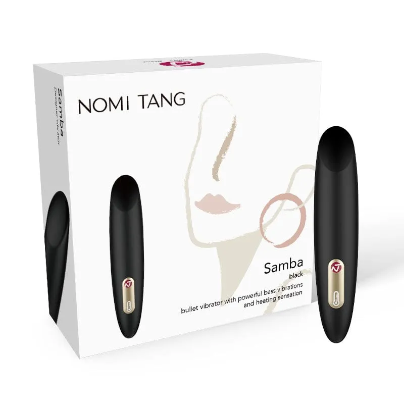Nomi Tang - Samba Heating Bullet Vibrator (Black)