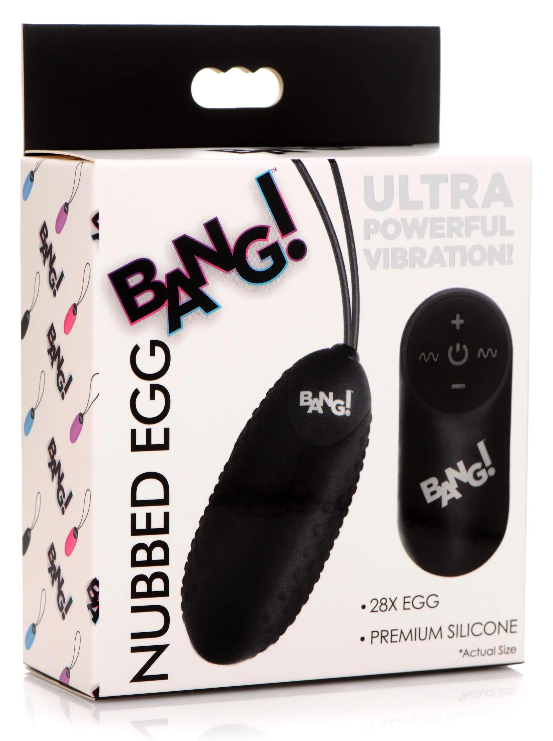 Nubbed Vibrating Egg With Remote Control