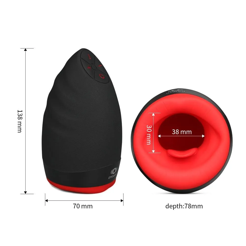 OTOUCH Men's Private Silicone Automatic Heating Vibrator