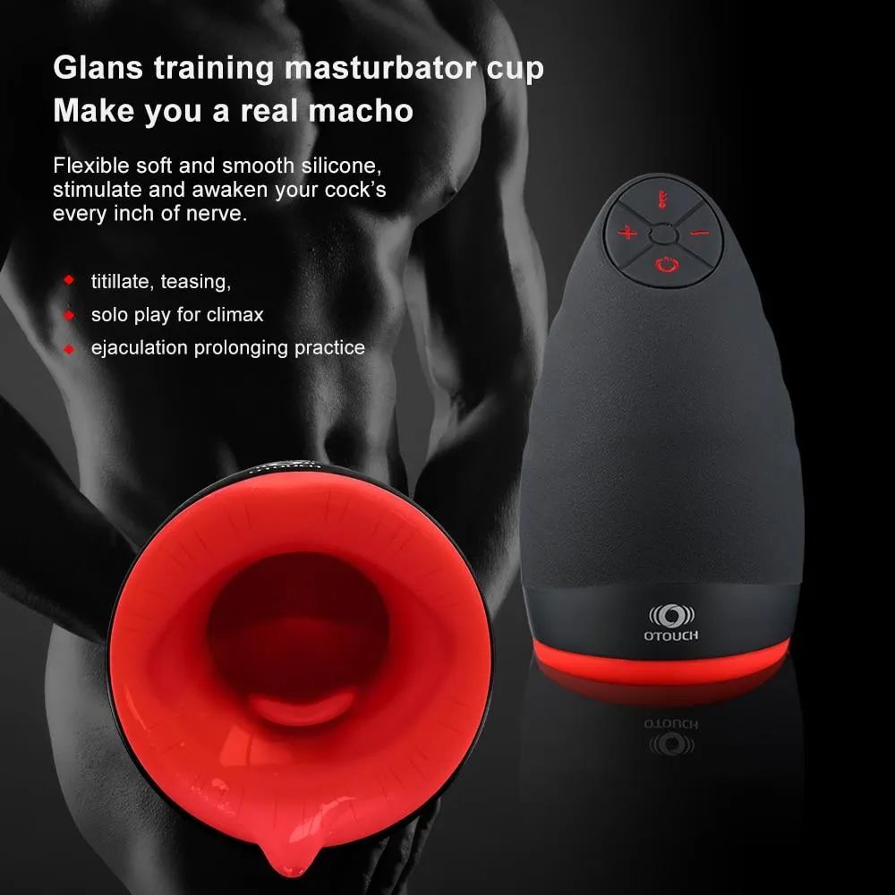 OTOUCH Men's Private Silicone Automatic Heating Vibrator
