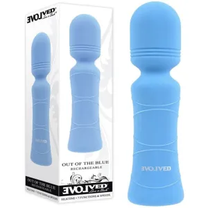 Out Of The Blue Mini Wand Vibrator 4.13 by Evolved