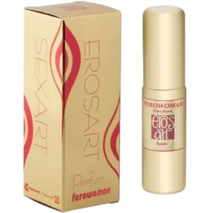 Parfum cu feromoni EROS ART Ferowoman. pentru femei. cu note de iasomie. 20 ml