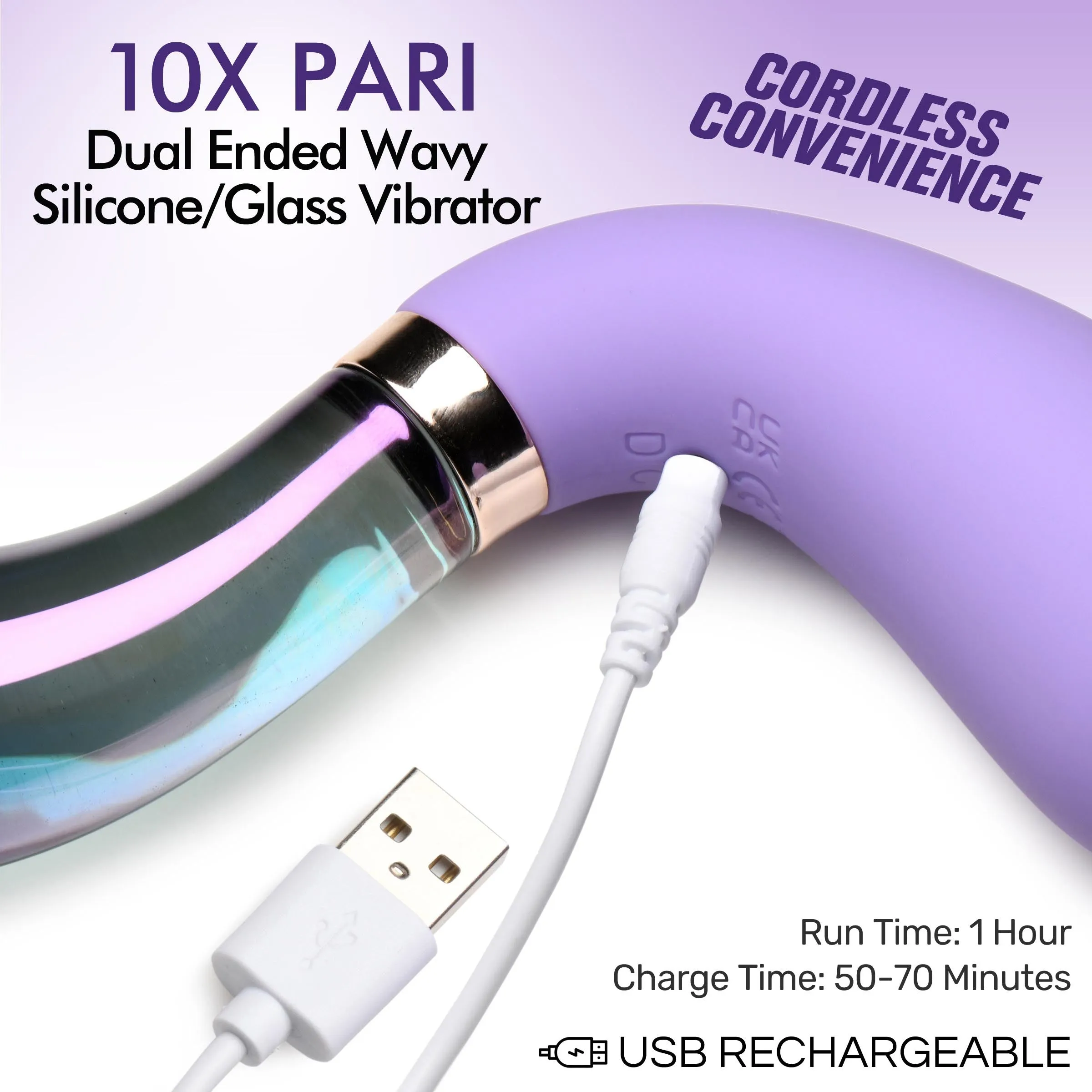 Pari Dual Ended Wavy Vibrator