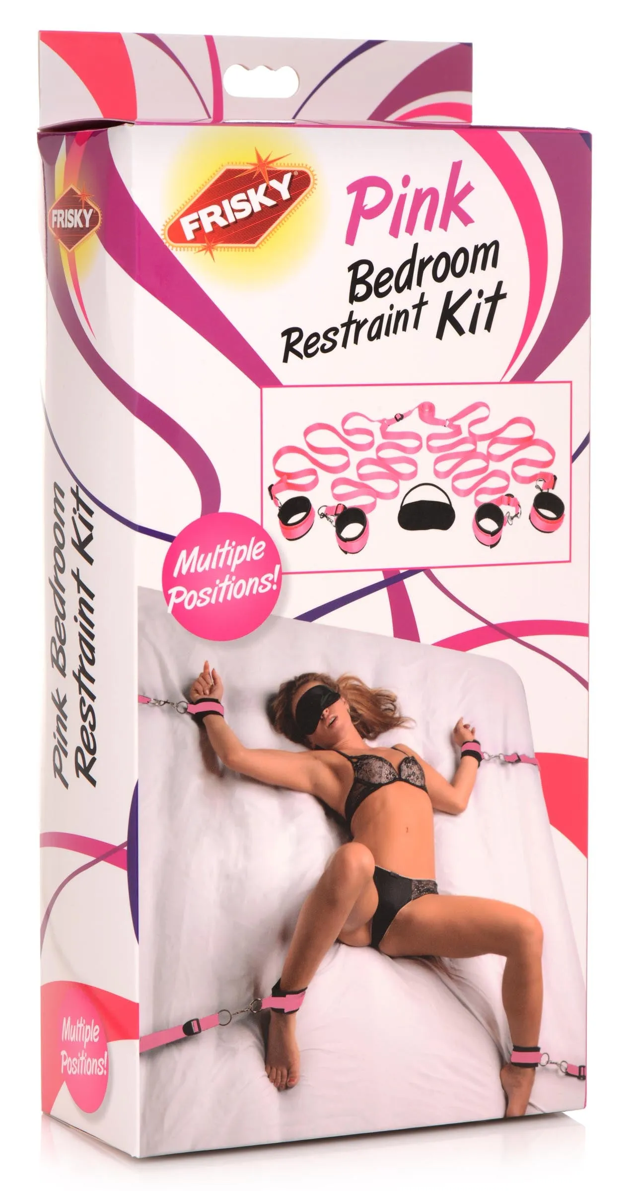 Pink Bedroom Restraint Kit