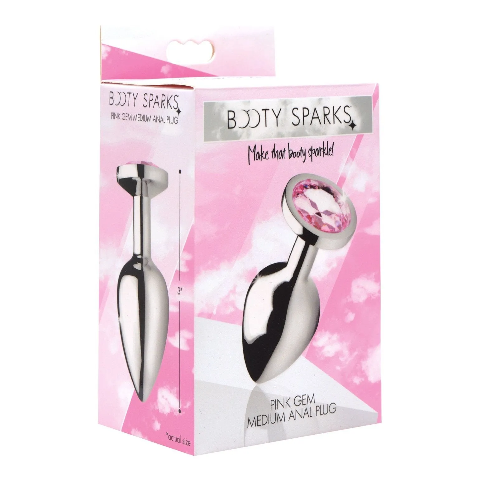 Pink Gem Anal Plug