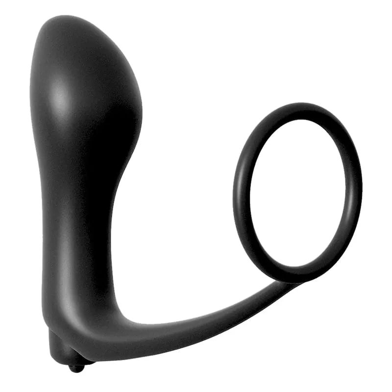 Pipedream Products Anal Fantasy Collection Ass-Gasm Cockring Vibrating Plug