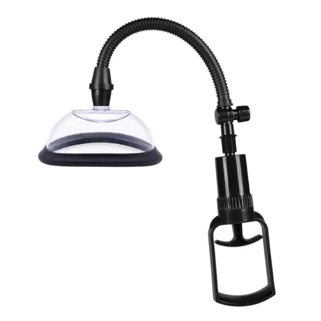 Pompă vaginală LOVING JOY Pussy Pump. pentru stimularea zonei intime feminine. transparentă