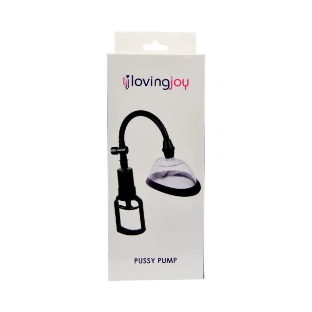 Pompă vaginală LOVING JOY Pussy Pump. pentru stimularea zonei intime feminine. transparentă