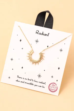 Radiant / Sunshine Necklace