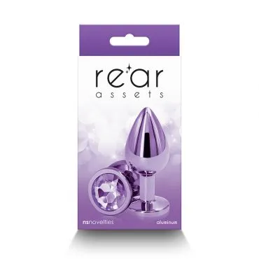 Rear Assets Aluminum Anal Plug Medium by NS Novelties