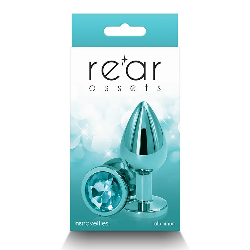 Rear Assets Aluminum Anal Plug Medium by NS Novelties