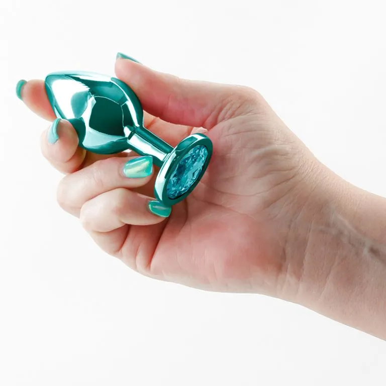Rear Assets Aluminum Anal Plug Medium by NS Novelties