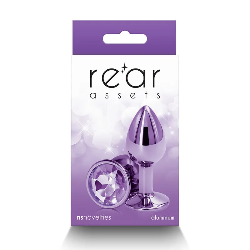 Rear Assets Aluminum Anal Plug Small by NS Novelties