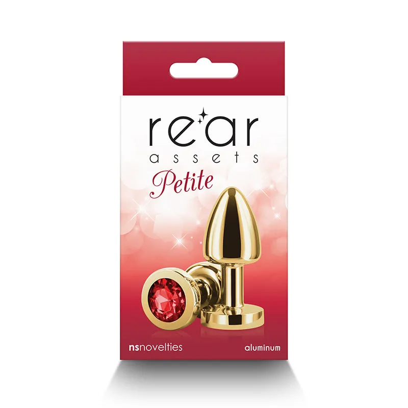 Rear Assets Petite Aluminum Anal Plug Small by NS Novelties