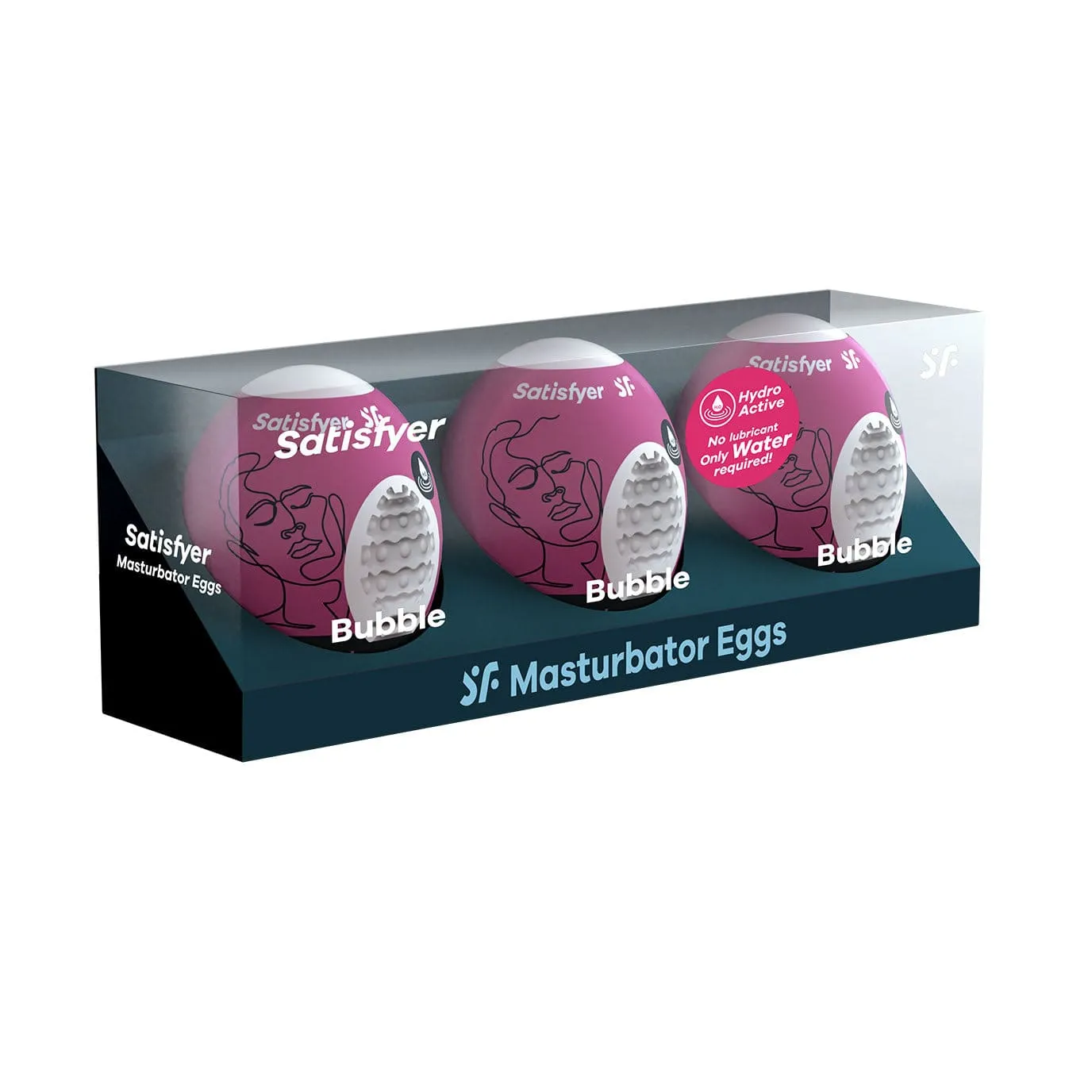 Satisfyer - Bubble Masturbator Egg (Pink)