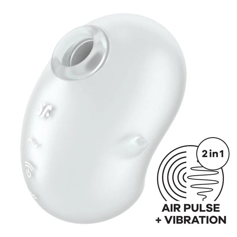 Satisfyer Cutie Ghost Air Pulse Clitoral Vibrator