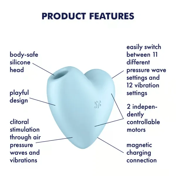 Satisfyer Cutie Heart Clitoral Stimulator