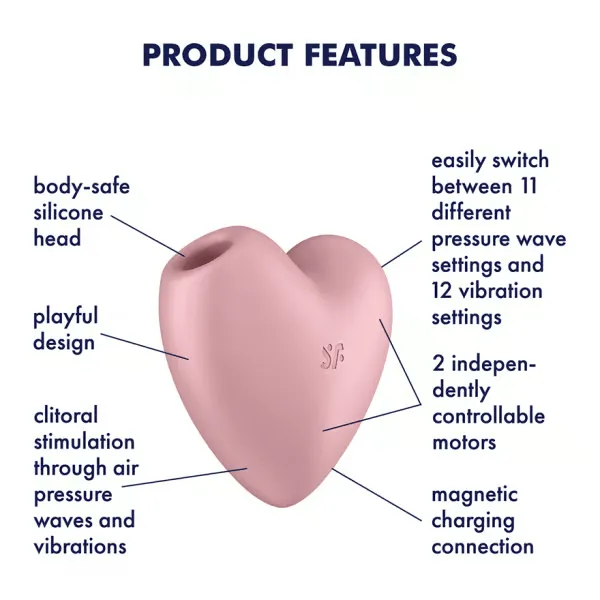 Satisfyer Cutie Heart Clitoral Stimulator