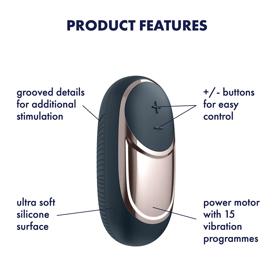 Satisfyer Lay-On Dark Desire Vibrator