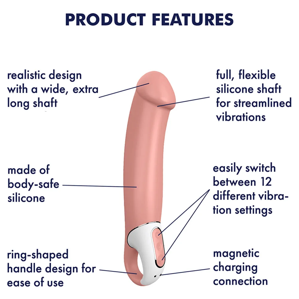 Satisfyer Master G Spot Vibrator Rechargeable Dildo 9.25