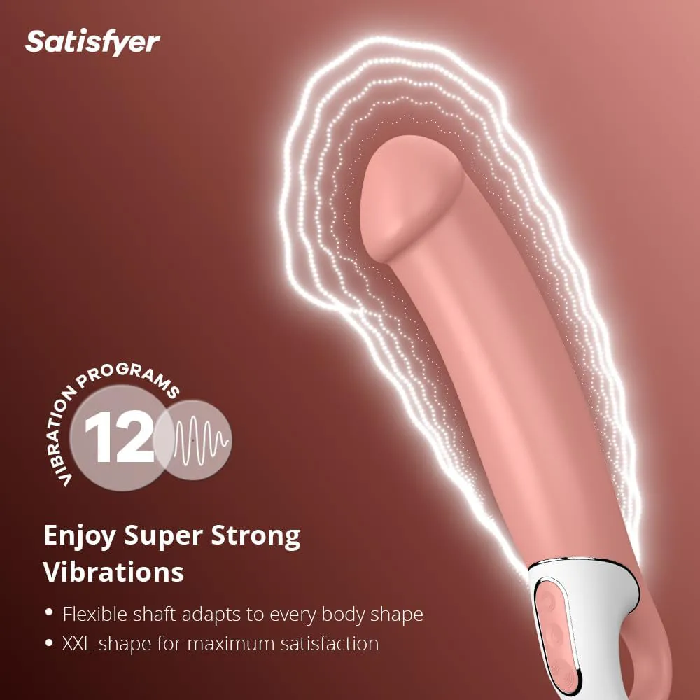 Satisfyer Master G Spot Vibrator Rechargeable Dildo 9.25