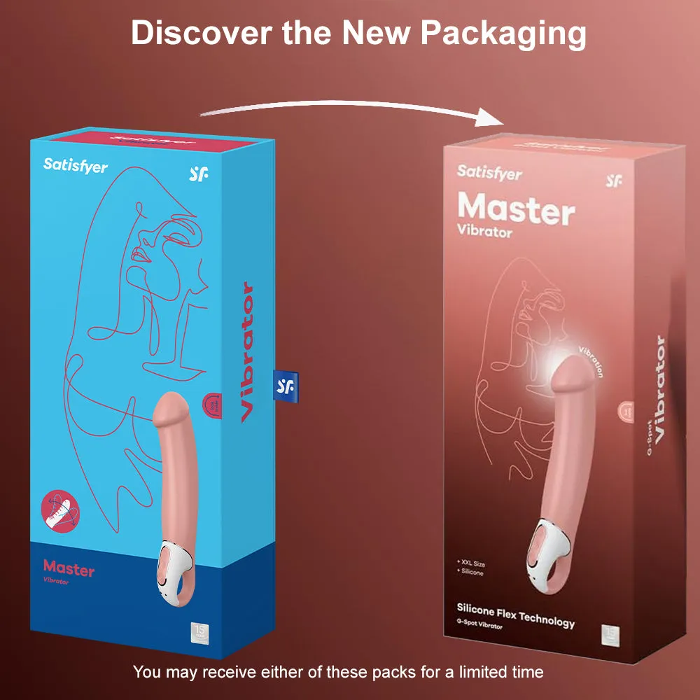 Satisfyer Master G Spot Vibrator Rechargeable Dildo 9.25