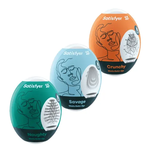 Satisfyer Masturbator Egg 3er Set