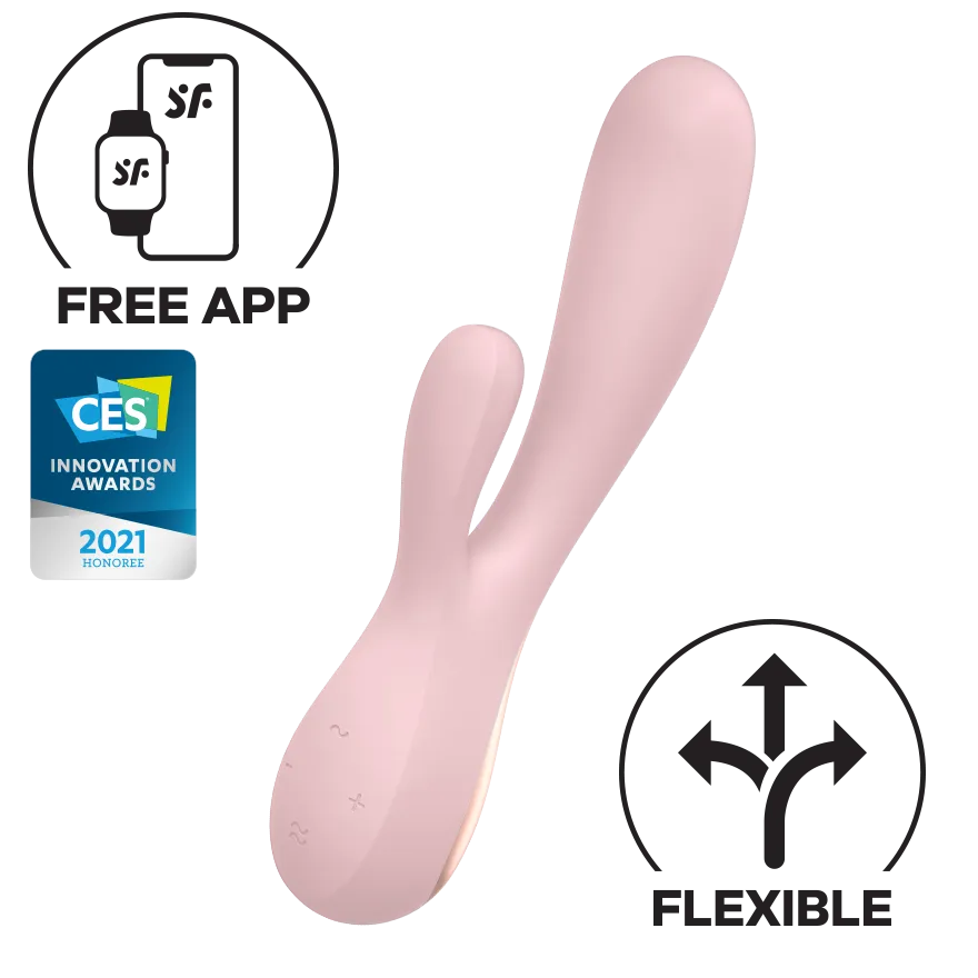 Satisfyer Mono Flex Rabbit Vibrator APP Compatible